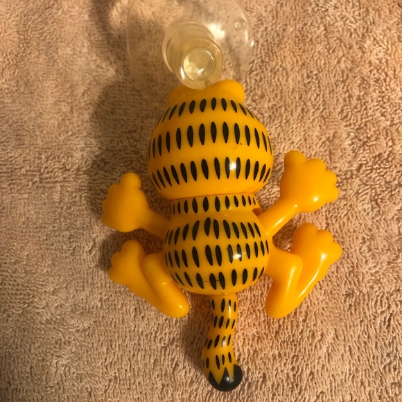 Paws Garfield Suction Cup Pull String Climbing & Moving Cat 4” Works - Picture 2 of 9